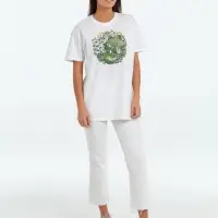 Футболка &laquo;Серенада&raquo;, белая, размер S