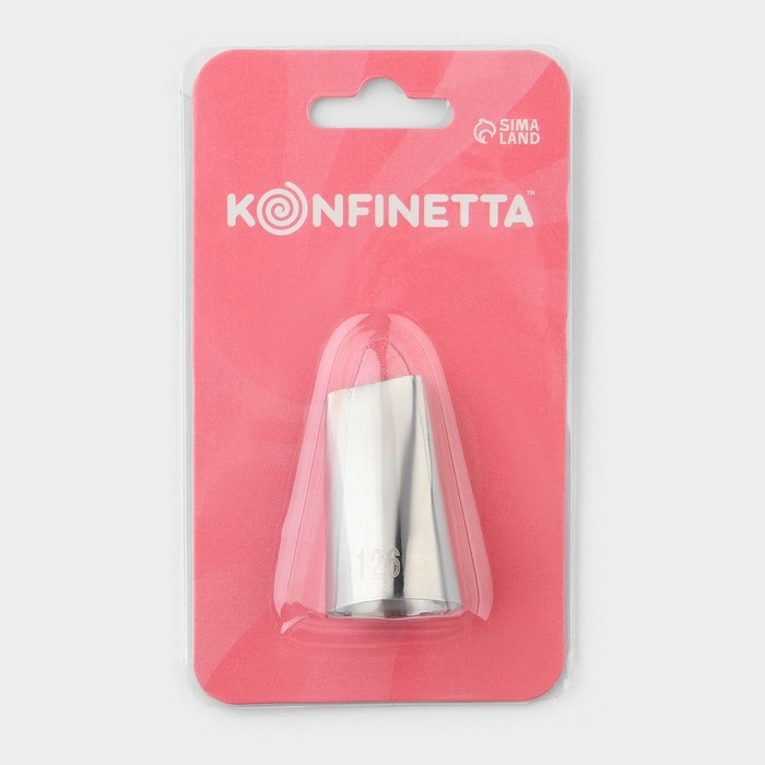 Насадка кондитерская KONFINETTA «Лепесток», d=2,5 см, № 126 Насадка кондитерская KONFINETTA «Лепесток», d=2,5 см, № 126