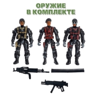 Набор солдатиков «Борцы», 3 шт., с аксессуарами, МИКС Набор солдатиков «Борцы», 3 шт., с аксессуарами, МИКС