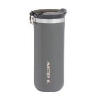 Термокружка, 450 мл, Sсhool "Мастер К", сохраняет тепло до 6 ч, серая Термокружка, 450 мл, Sсhool "Мастер К", сохраняет тепло до 6 ч, серая