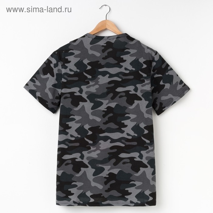 Футболка мужская KAFTAN "Лучший рыбак" р-р XL(52), серый