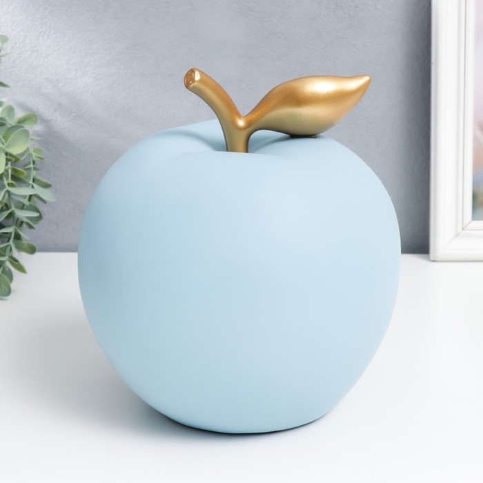 Сувенир полистоун подставка Сувенир полистоун подставка "Голубое яблоко" 20,5х16х18 см