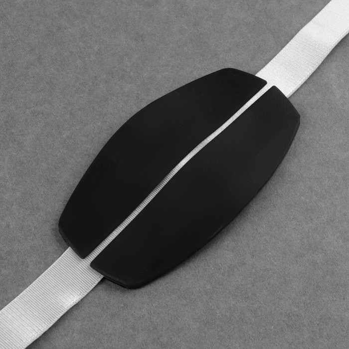 Подкладки под бретели, 9 &times; 5 см, цвет чёрный