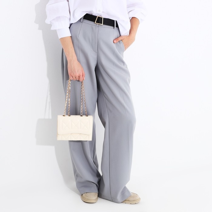 Сумка-мессенджер на магните, цвет белый Сумка-мессенджер на магните, цвет белый