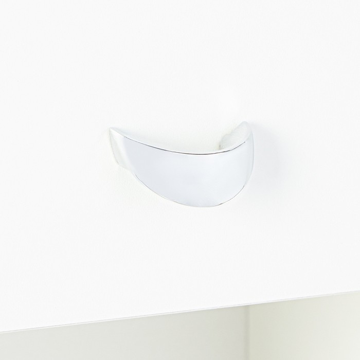 Пенал для ванной комнаты узкий "Вега 16" белый, 200 см х 20 см х 20 см