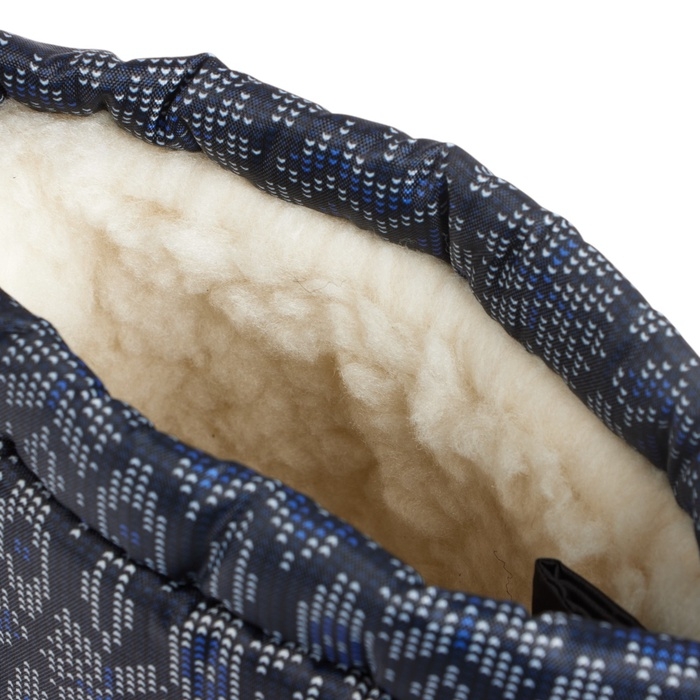 Сапоги женские комбинированные с фиксатором, иск. мех, с цветным рисунком, до -25&deg;, С-35.354Б,размер 40