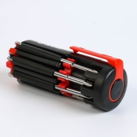 Фонарь многофункциональный, мультитул 8 в 1 "100 % Мужик", 12 х 4 см, 3 ААА Фонарь многофункциональный, мультитул 8 в 1 "100 % Мужик", 12 х 4 см, 3 ААА