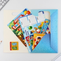 Подарочный набор на выпускной в папке 7 предметов &laquo;ВЫПУСКНИКА детского сада&raquo;