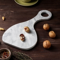 Блюдо для подачи Magistro Marble, 31,5&times;16 см, из мрамора