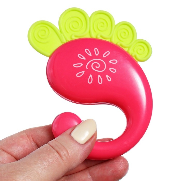 Набор погремушек &laquo;Счастливый малыш&raquo;, 5 шт., Крошка Я