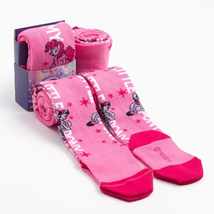 Колготки детские &laquo;Искорка и Пинки Пай&raquo;, My Little Pony, рост 104-110 см