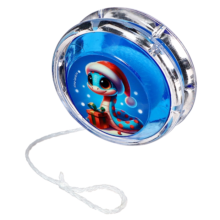 Новый год. Йо-йо «Веселимся вместе», змейки, в шоубоксе Новый год. Йо-йо «Веселимся вместе», змейки, в шоубоксе