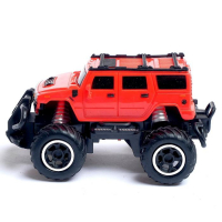 Джип радиоуправляемый «Хамер», работает от батареек, цвет красный Джип радиоуправляемый «Хамер», работает от батареек, цвет красный