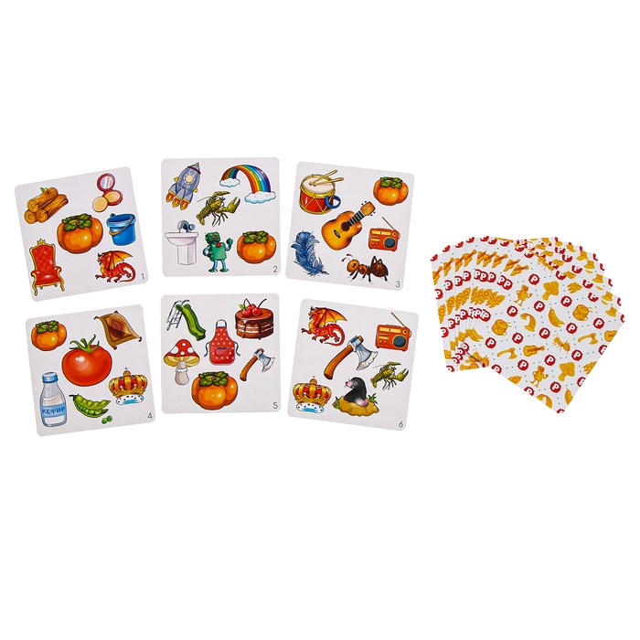 Набор карточек &laquo;Лого-доббль. Звук Р&raquo;