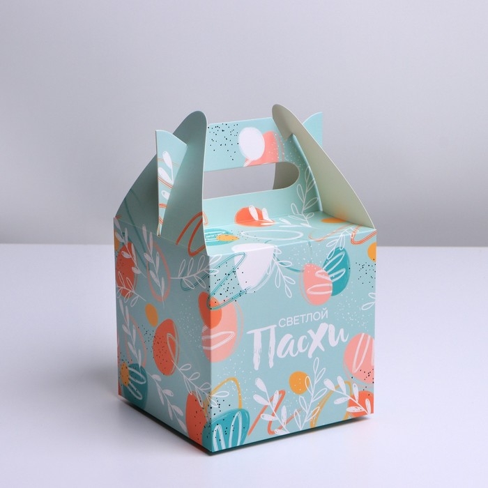 Коробка кондитерская, упаковка, &laquo;Светлой Пасхи&raquo;, 14 х 14 х 14 см