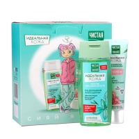 Подарочный набор косметики Чистая Линия: BB крем 10 в 1, 40 мл + гель для умывания, 100 мл