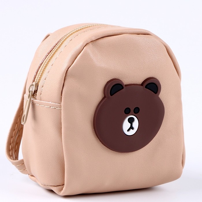 Сумка для куклы «Мишка», цвет бежевый Сумка для куклы «Мишка», цвет бежевый