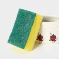 Дозатор для моющего средства с подставкой для губки Доляна &laquo;Роза&raquo;, 200 мл