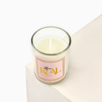 Свеча интерьерная в стекле &laquo;Для тебя&raquo;, размер 6х 5 х 5 см, МИКС