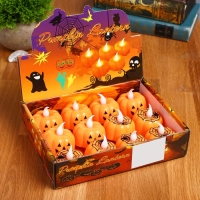 Свеча &laquo;Тыковка&raquo;, светодиодная, виды МИКС