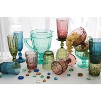 Стакан стеклянный Magistro «Ла-Манш», 350 мл, цвет синий Стакан стеклянный Magistro «Ла-Манш», 350 мл, цвет синий