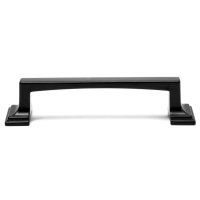 Ручка-скоба CAPPIO RSC038, цинк, м/о 96 мм, цвет черный