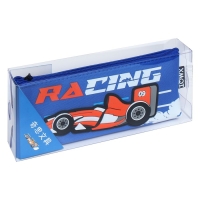 Пенал школьный на молнии "Машина", микс Пенал школьный на молнии "Машина", микс