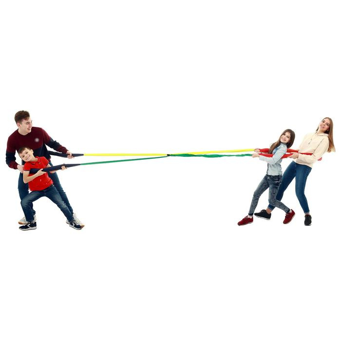 Петли для перетягивания, игра «Кто сильнее № 3», длина 2 м, цвет МИКС Петли для перетягивания, игра «Кто сильнее № 3», длина 2 м, цвет МИКС
