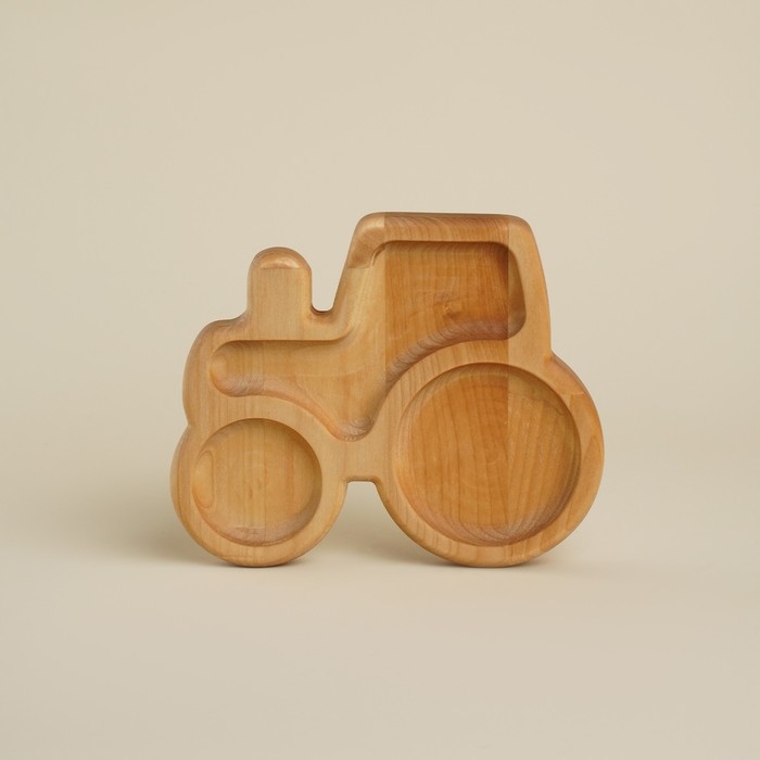 Менажница детская из берёзы Sima-Land Home Autо, 19,5&times;16&times;1,8 см