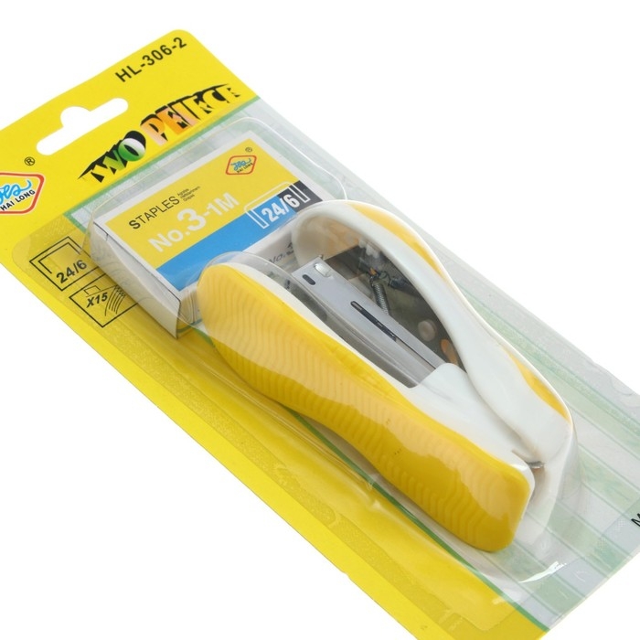 Степлер №24/6 и скобы №24/6, блистер, МИКС Степлер №24/6 и скобы №24/6, блистер, МИКС