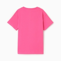 Футболка детская KAFTAN "Единорог", р. 34 (122-128 см), ярко-розовый Футболка детская KAFTAN "Единорог", р. 34 (122-128 см), ярко-розовый