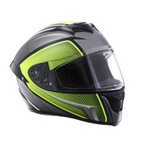 Шлем интеграл, графика, салатовый, размер L, FF867 Шлем интеграл, графика, салатовый, размер L, FF867