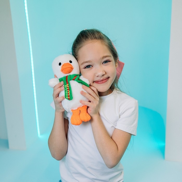 Мягкая игрушка &laquo;Уткас шарфом&raquo;, 20 см