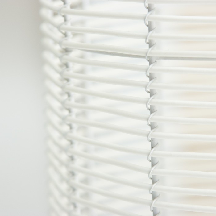 Настольная лампа "Нава" Е27 15Вт белый 25х25х60 см RISALUX