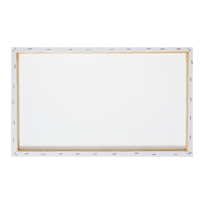 Холст на подрамнике 1,6х30х50 см, хлопок 100%, акриловый грунт, мелкозернистый, 280г/м&sup2;