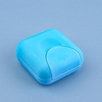 Таблетница, 7 &times; 7 &times; 3,5 см, 4 секции, цвет МИКС