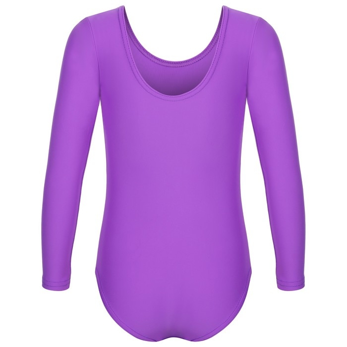 Купальник для гимнастики и танцев Grace Dance, р. 28, цвет фиолетовый