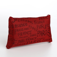 Набор косметичек 2 в 1 на молнии, цвет красный Набор косметичек 2 в 1 на молнии, цвет красный