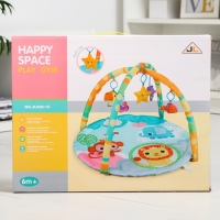 Развивающий коврик с дугами &laquo;Друзья Африки&raquo;, 84х84 см.