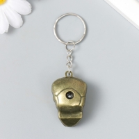 Брелок металл "Череп" под бронзу 3,7х2,7х1,7 см Брелок металл "Череп" под бронзу 3,7х2,7х1,7 см