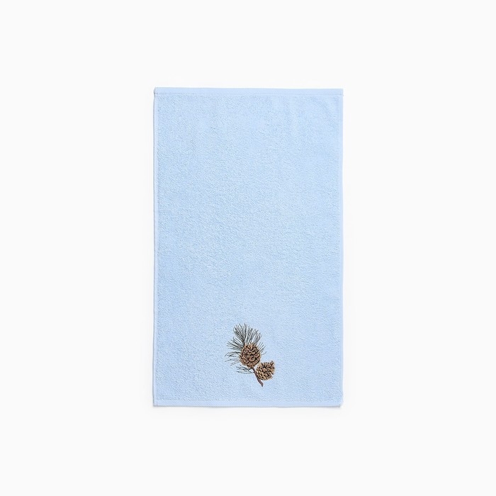 Новый год. Полотенце махровое Новый год. Полотенце махровое "Еловая шишка" 30х60 см, 100% хлопок, 340 г/м2