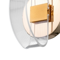 Бра 2507/1 LED 6Вт 4000К золото 7х15 см Бра 2507/1 LED 6Вт 4000К золото 7х15 см