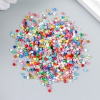 Бисер стекло 12/0 "Перламутр. Разноцветное ассорти" 10 гр Бисер стекло 12/0 "Перламутр. Разноцветное ассорти" 10 гр