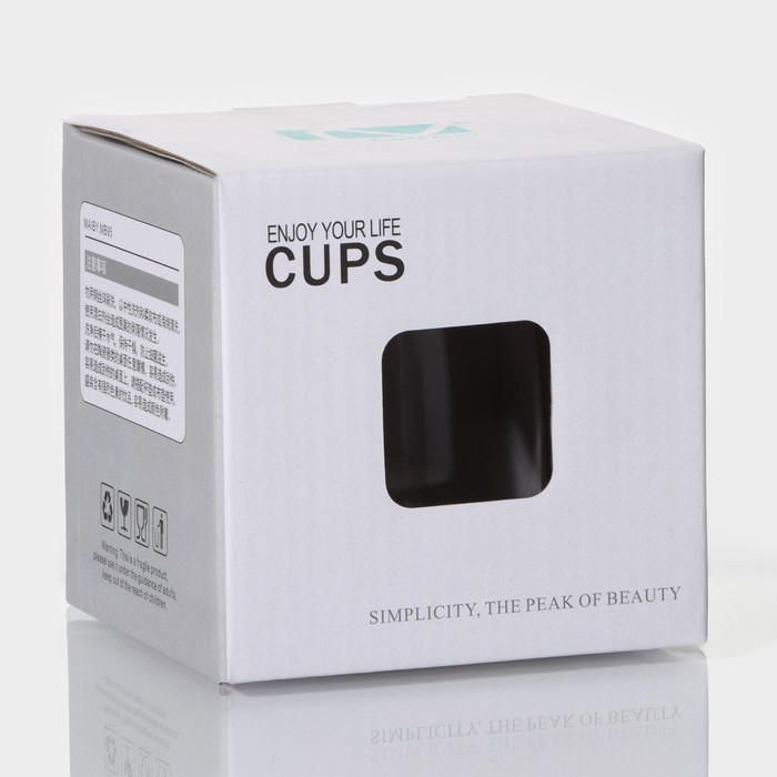 Кружка стеклянная с деревянной крышкой &laquo;Арбузик&raquo;, 300 мл