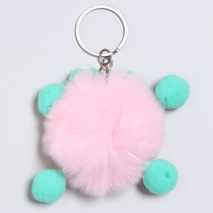 Мягкая игрушка «Пушистик» на брелоке, 7 см, цвет МИКС Мягкая игрушка «Пушистик» на брелоке, 7 см, цвет МИКС