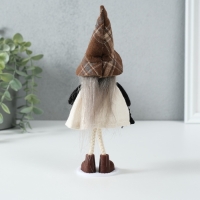 Кукла интерьерная "Баба Яга в белом сарафане с летучей мышкой" 4,5х7,5х18 см Кукла интерьерная "Баба Яга в белом сарафане с летучей мышкой" 4,5х7,5х18 см