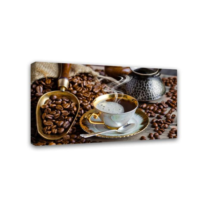 Картина на подрамнике Картина на подрамнике "Кофе" 50*100 см