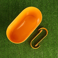 Кашпо "Ванночка" навесное, МИКС 26х14х12см Кашпо "Ванночка" навесное, МИКС 26х14х12см