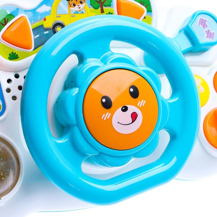 Развивающая игрушка &laquo;Весёлый руль&raquo;, со световыми и звуковыми эффектами, МИКС