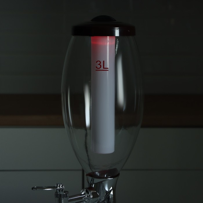 Башня пивная &laquo;Вавилон стиль&raquo;, 3 л, цвет коричневый